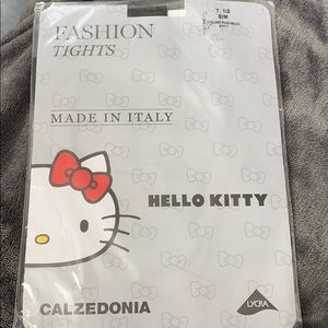 Hello Kitty fashion tights black size S/M.